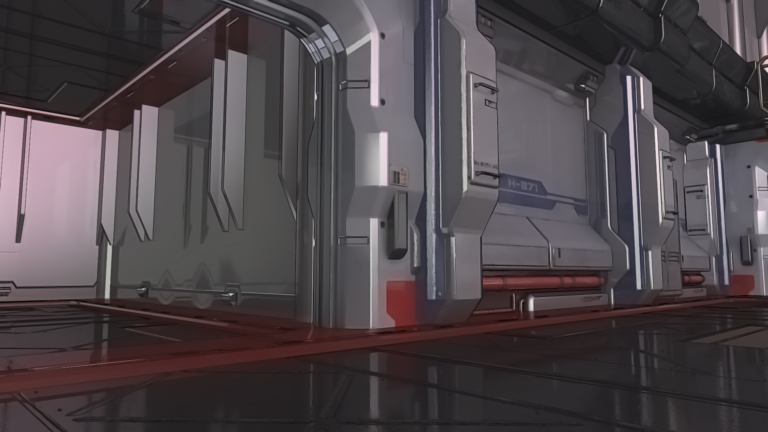 【背景素材】近未来SF（空想科学）のページを追加しました。