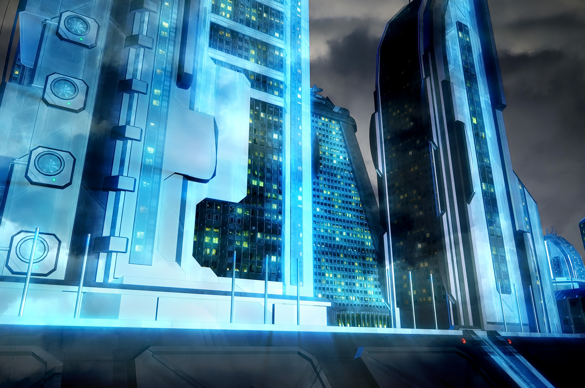 近未来sf都市外観 Future Citys S6 Digitalelf