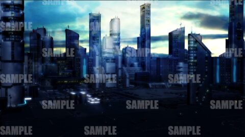 商用利用向けの 近未来都市景観アニメ風イラスト を5パターン追加しました Digitalelf
