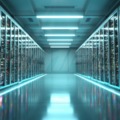 【背景素材】近未来データセンター・サーバーファーム 5種×監視映像差分 10枚セット｜商用向け4K背景