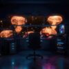 Futuristic My PC Room [Animated Background]